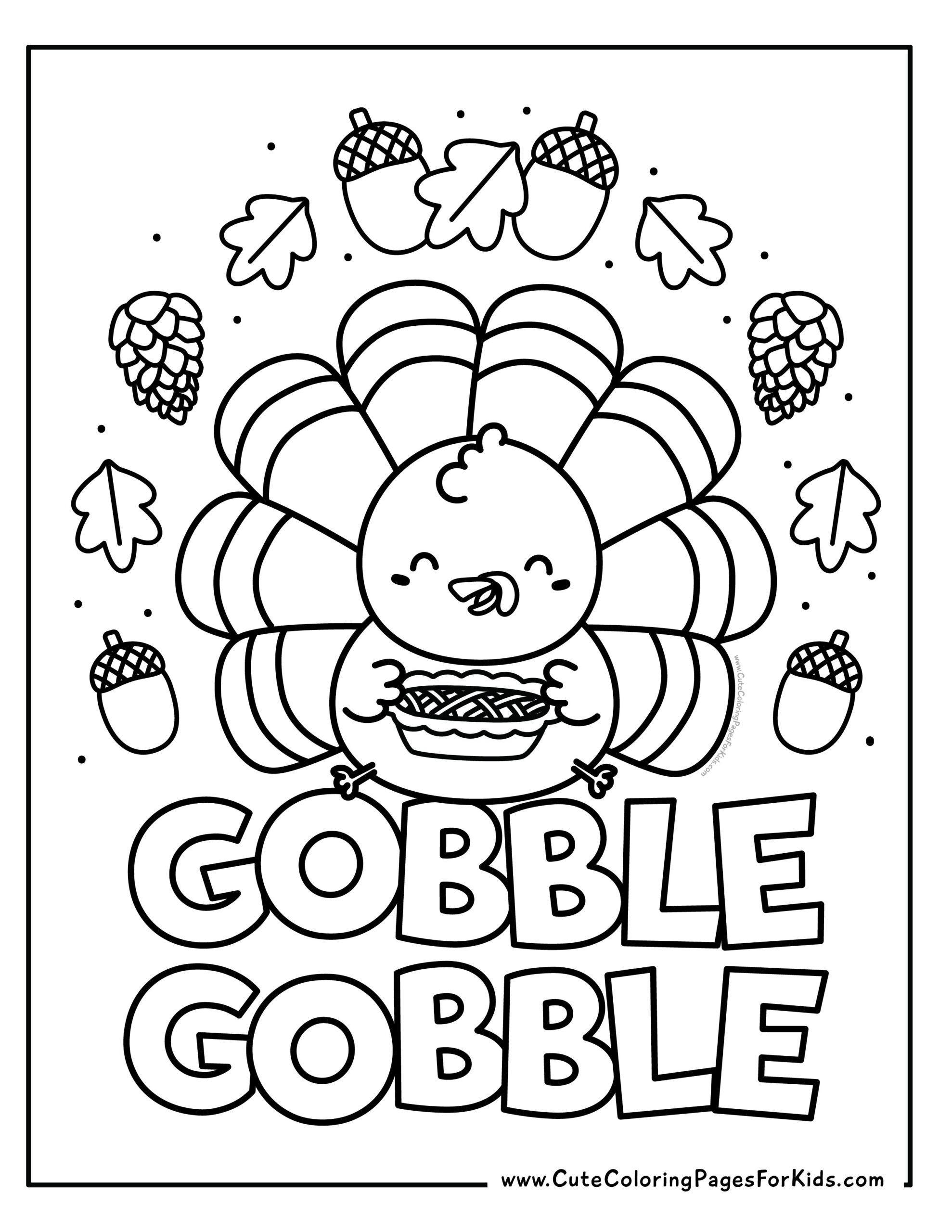 thanksgiving day coloring pages