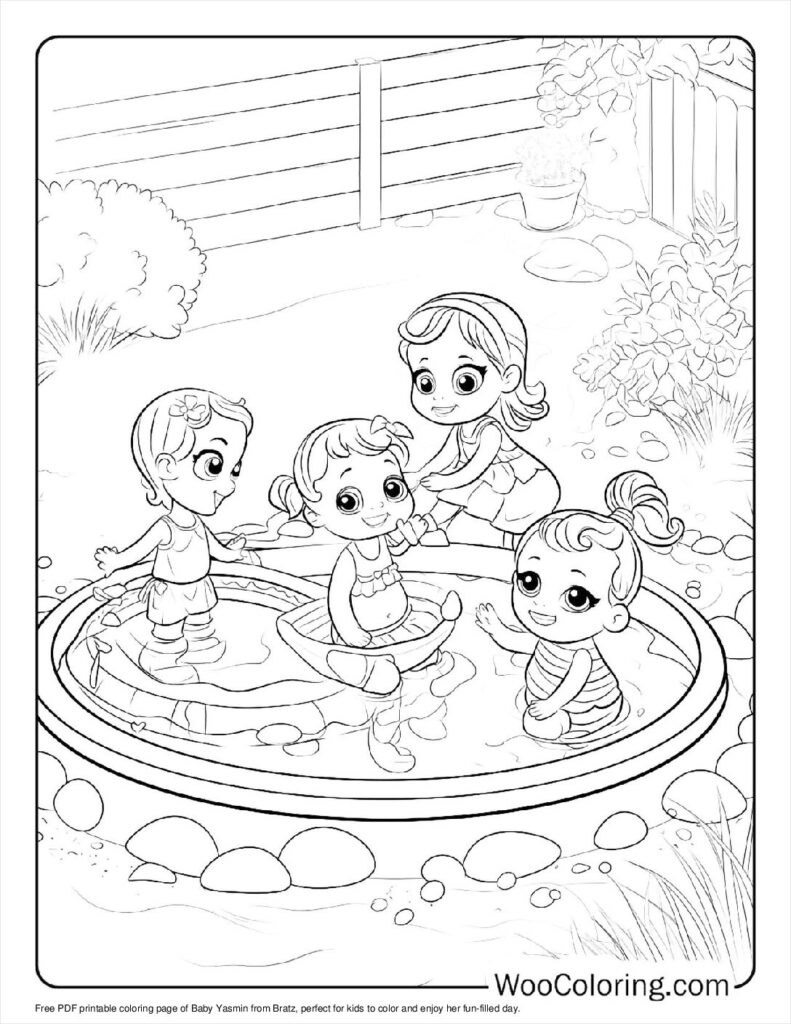 bratz coloring pages
