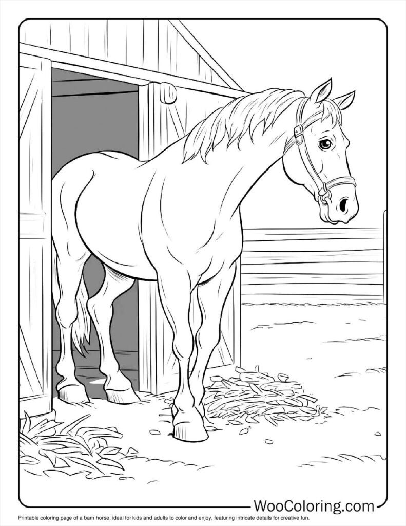 farm animal coloring pages free printable