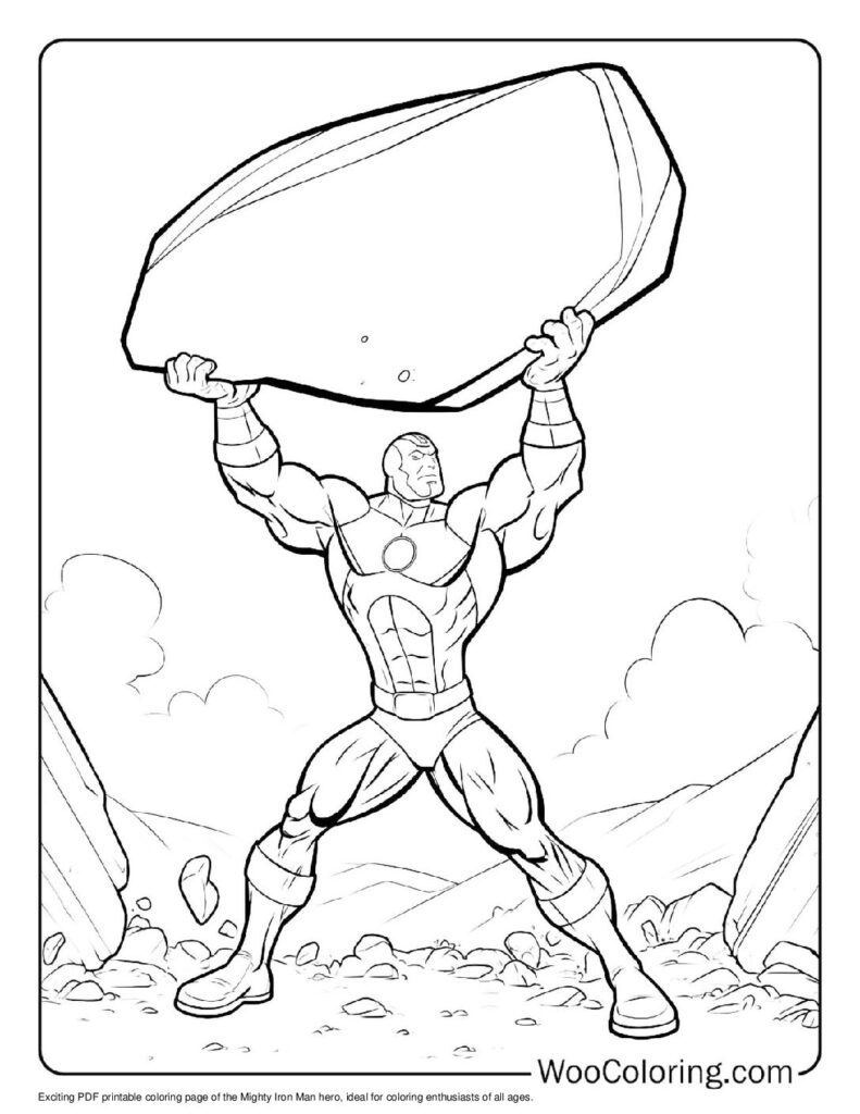 100 Iron Man Coloring Pages Free PDF To Print Woo Coloring
