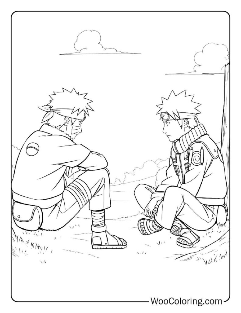 anime coloring pages naruto