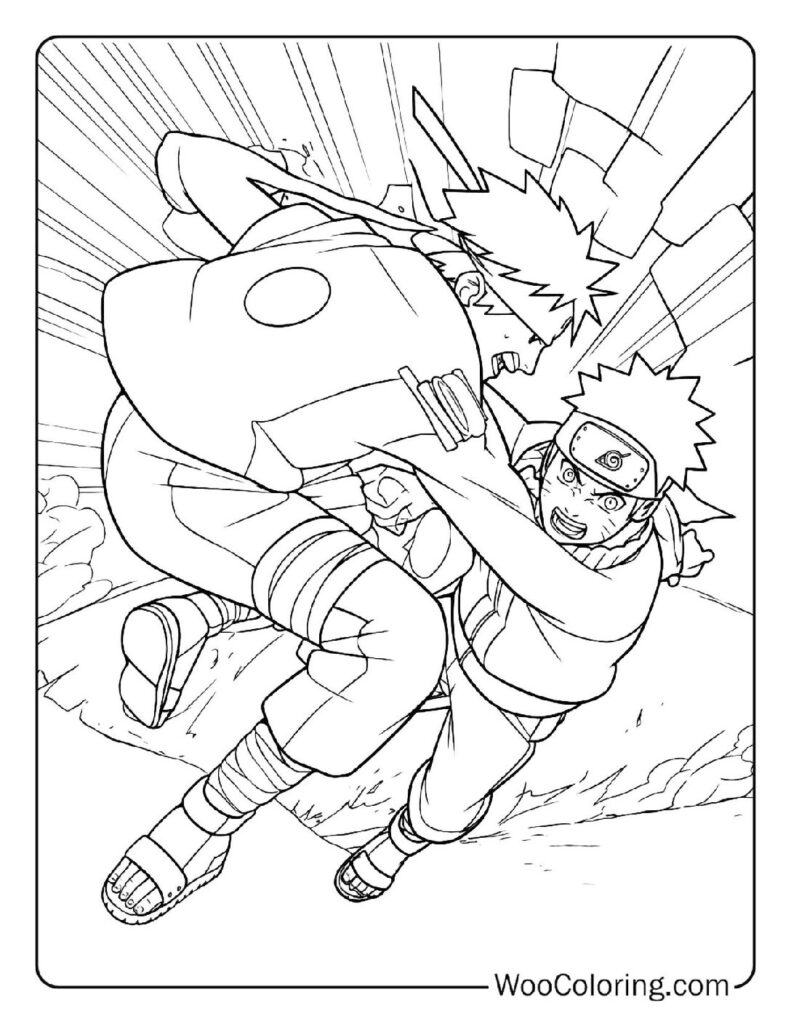 naruto coloring pages