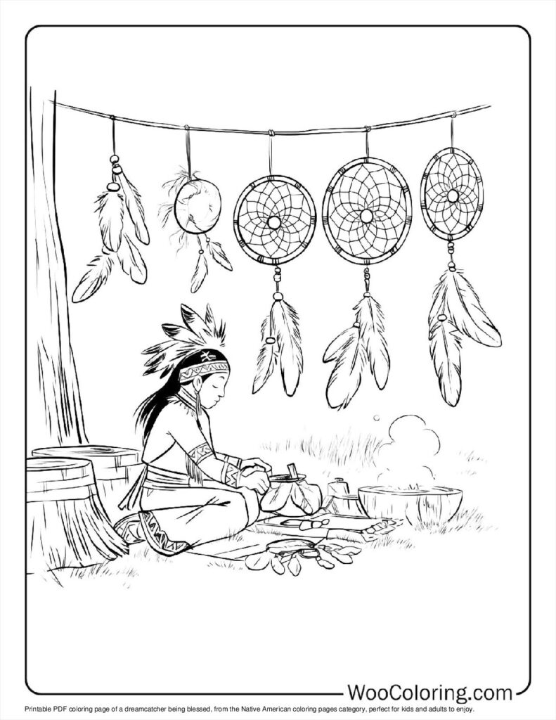 100 Native American Coloring Pages Free PDF To Print Woo Coloring