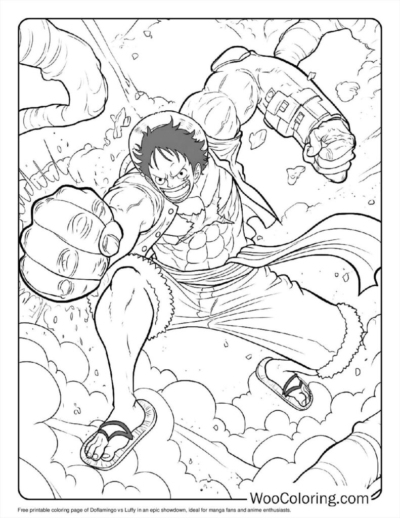 100 One Piece Coloring Pages Free PDF To Print Woo Coloring