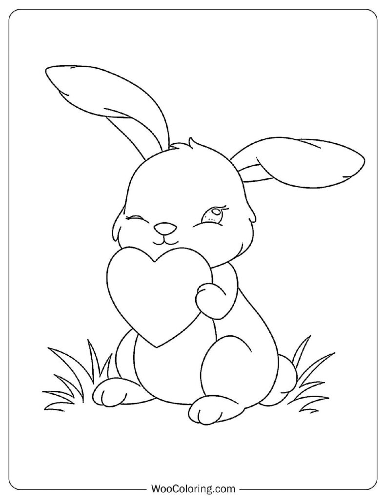 rabbit coloring pages