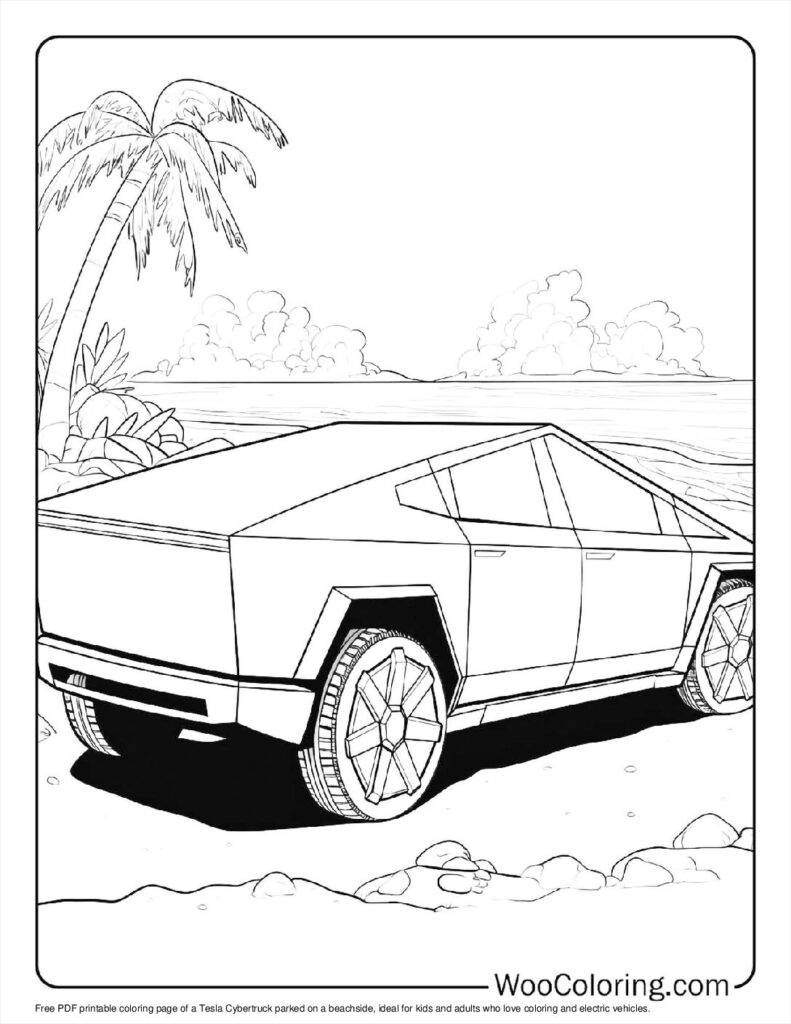 100 Tesla Coloring Pages Free PDF To Print Woo Coloring