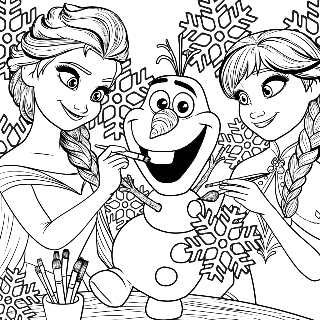 12 Elsa Coloring Pages For Little Frozen Fans TheToyZone
