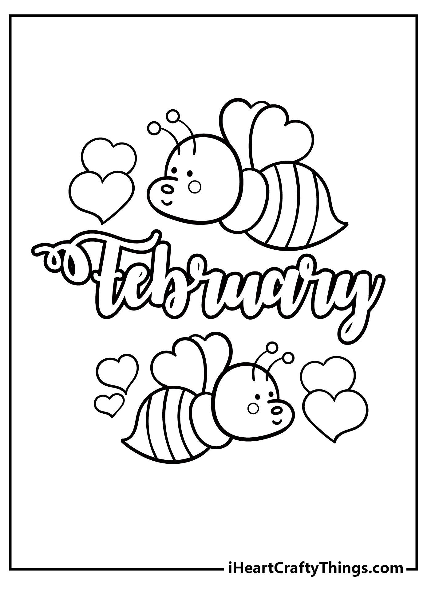 15 February Coloring Pages 100 Free Printables 