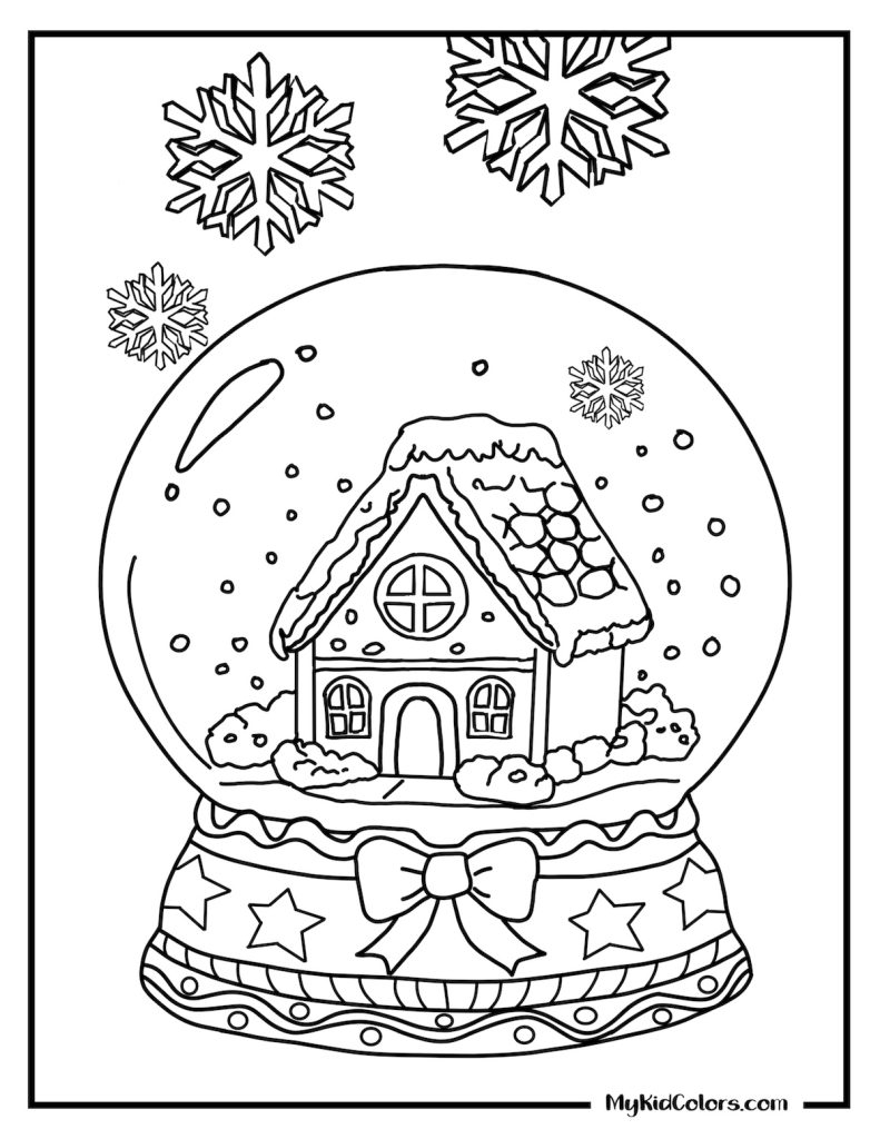 gingerbread coloring pages