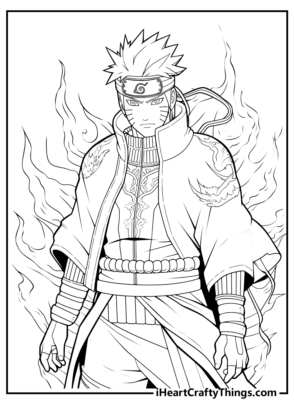 15 Naruto Coloring Pages To Print For Free