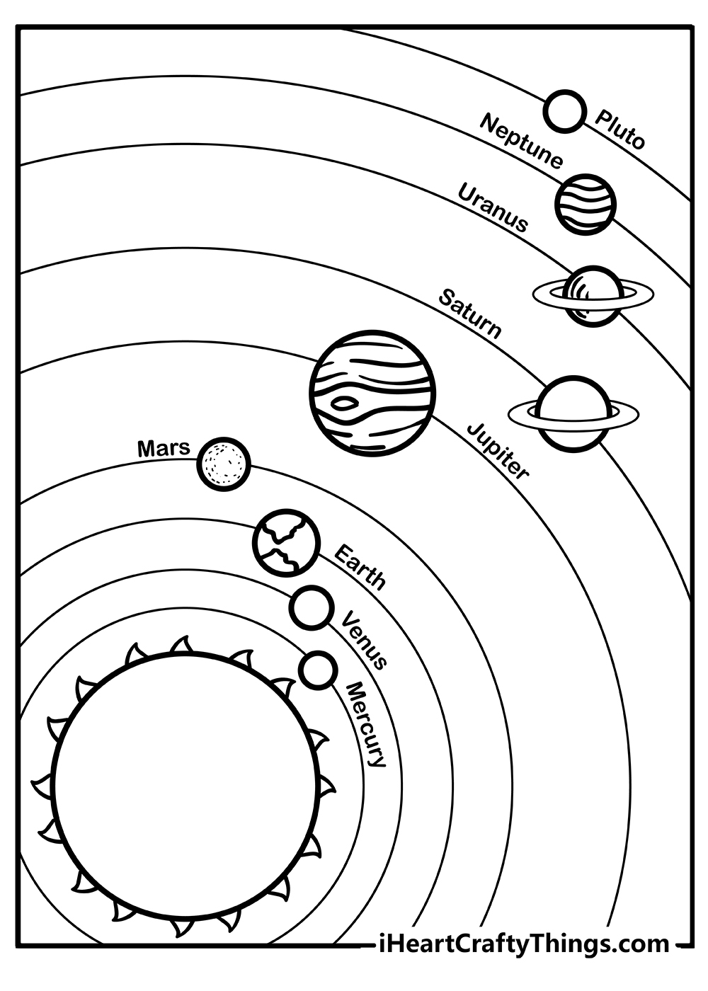 15 Solar System Coloring Pages 100 Free Printables 