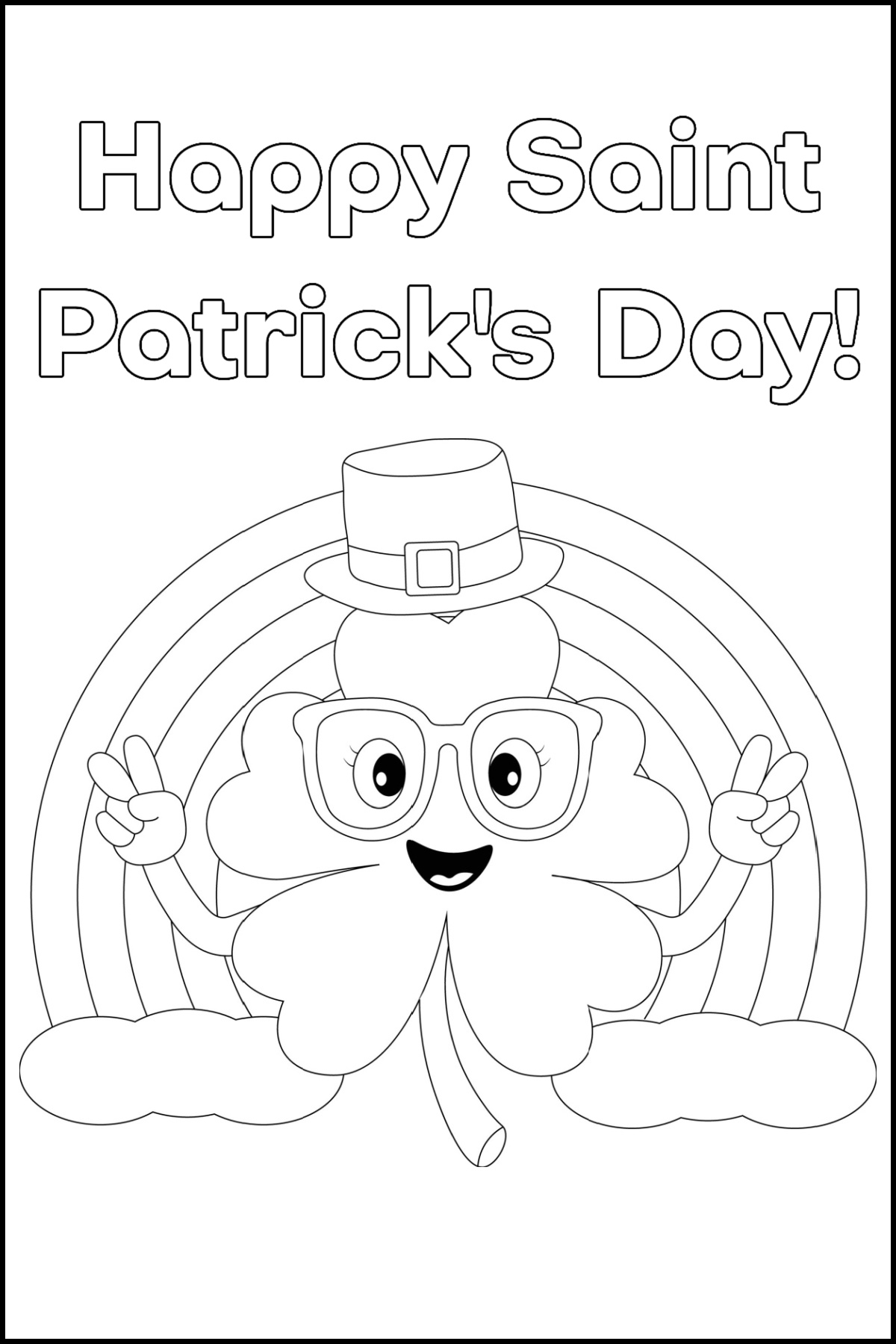 17 St Patrick s Day Coloring Pages Free Holiday Coloring Sheets