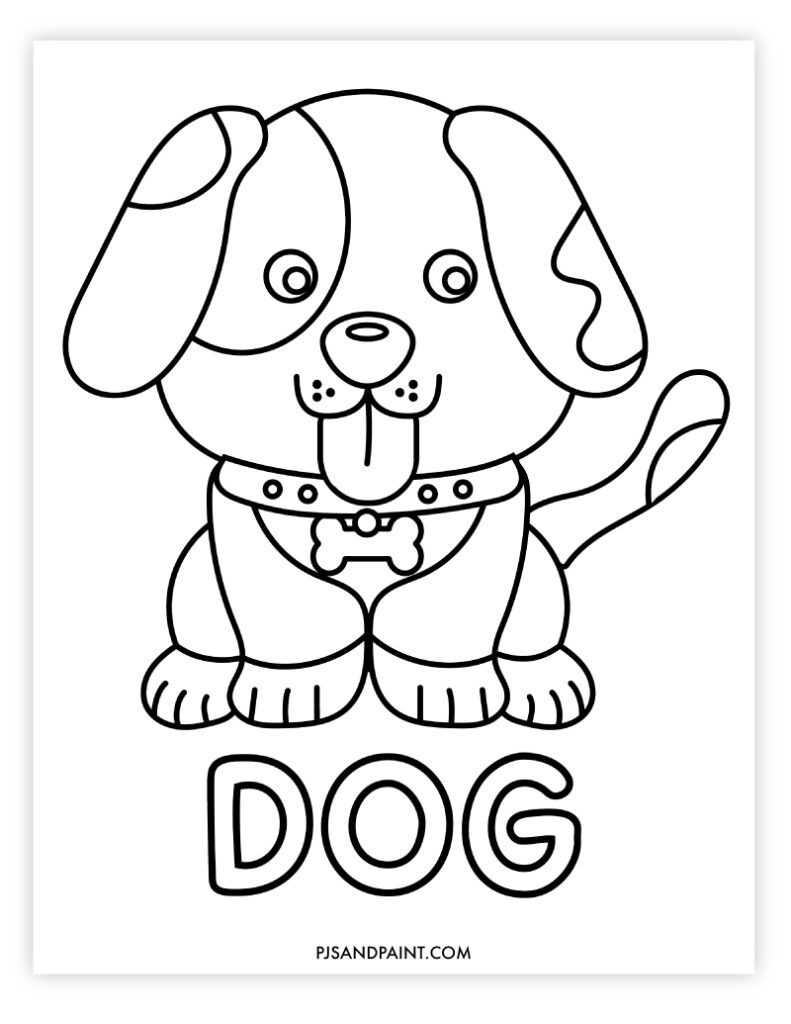 printable animal color pages