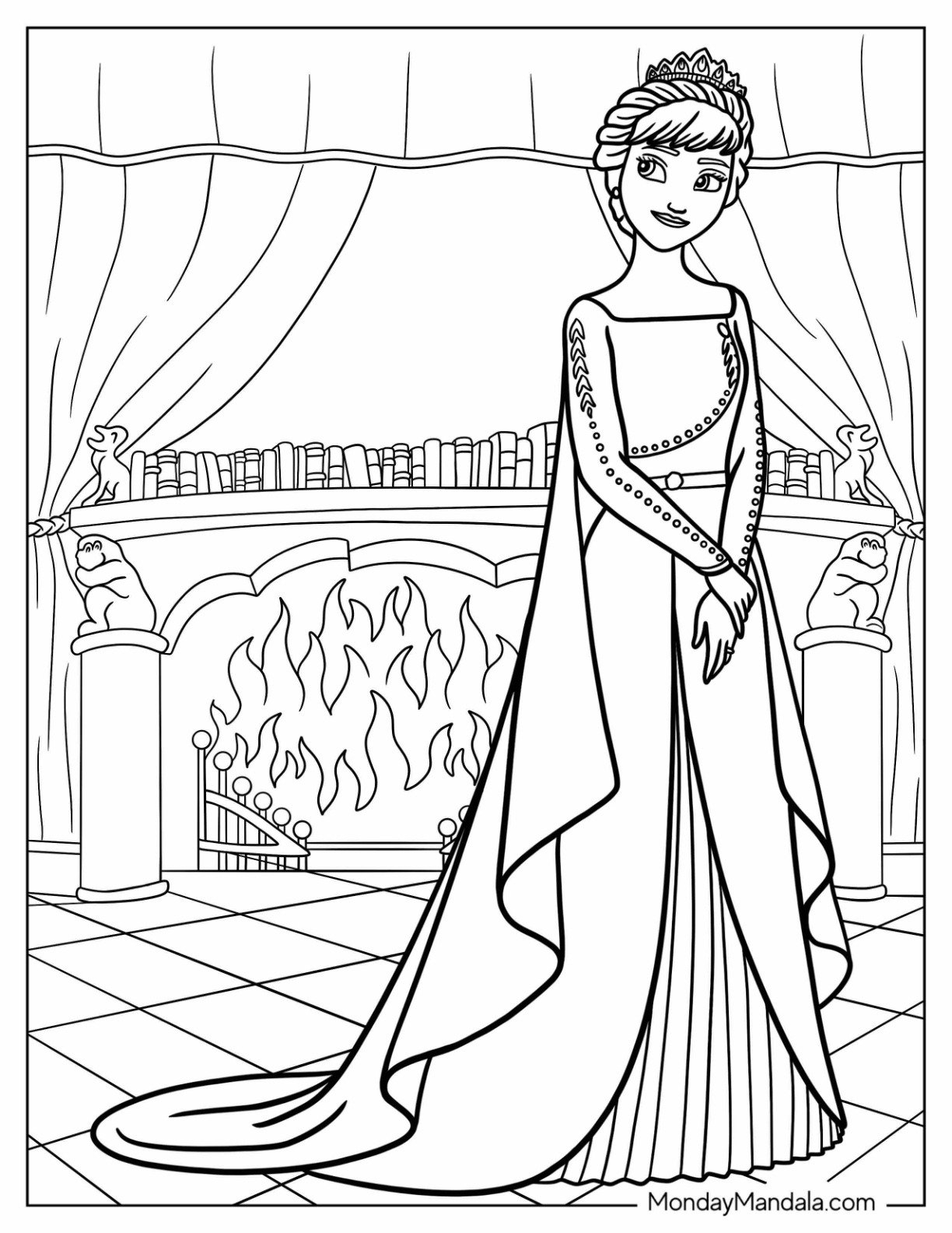 20 Anna Coloring Pages Free PDF Printables