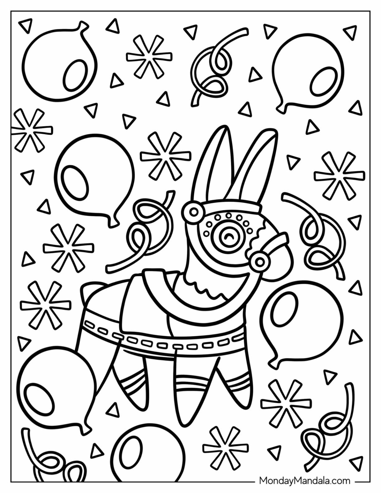 preschool cinco de mayo coloring pages