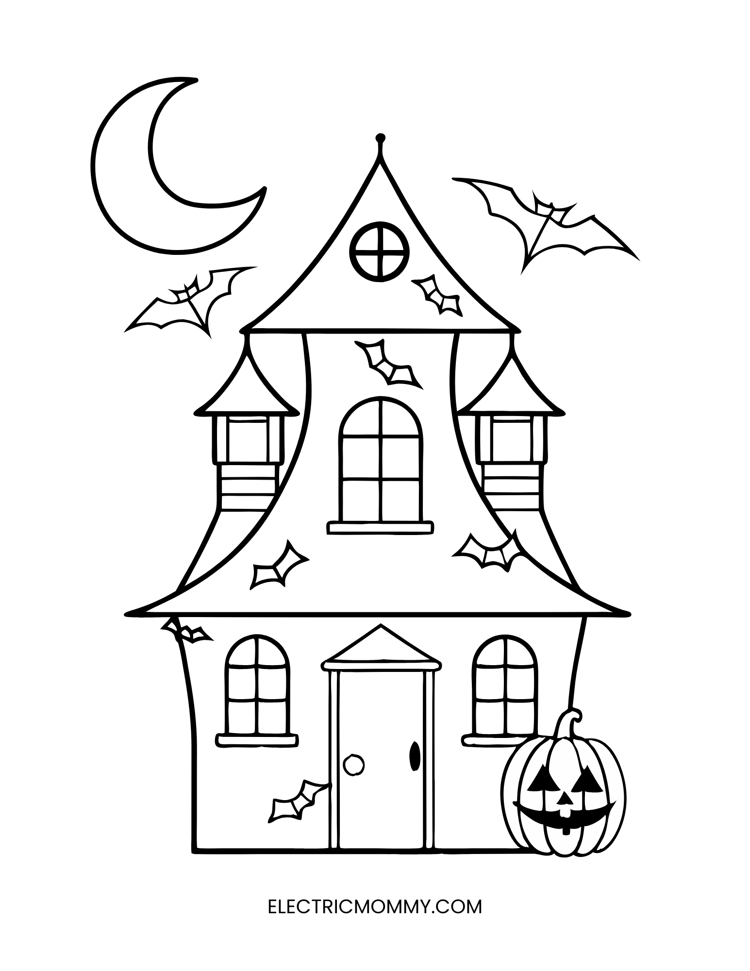 20 Free Halloween Coloring Pages For Kids Ready To Print 
