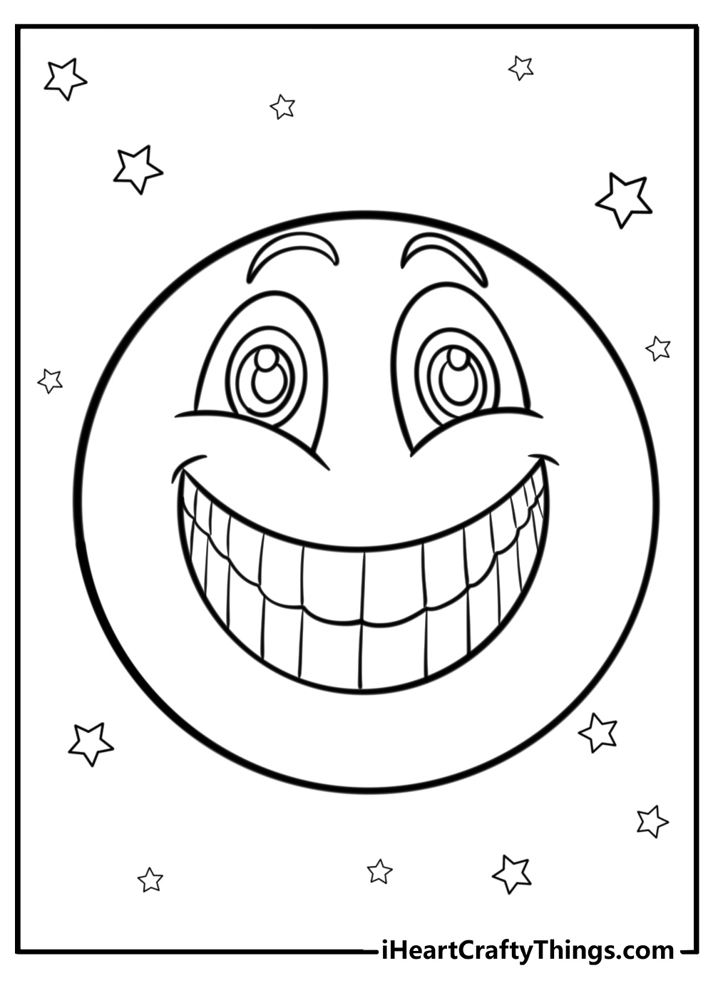 20 New Smiley Face Coloring Pages 100 Free To Print 