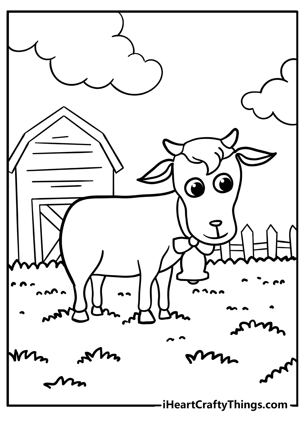 200 Farm Animal Coloring Pages 100 Free Printables 