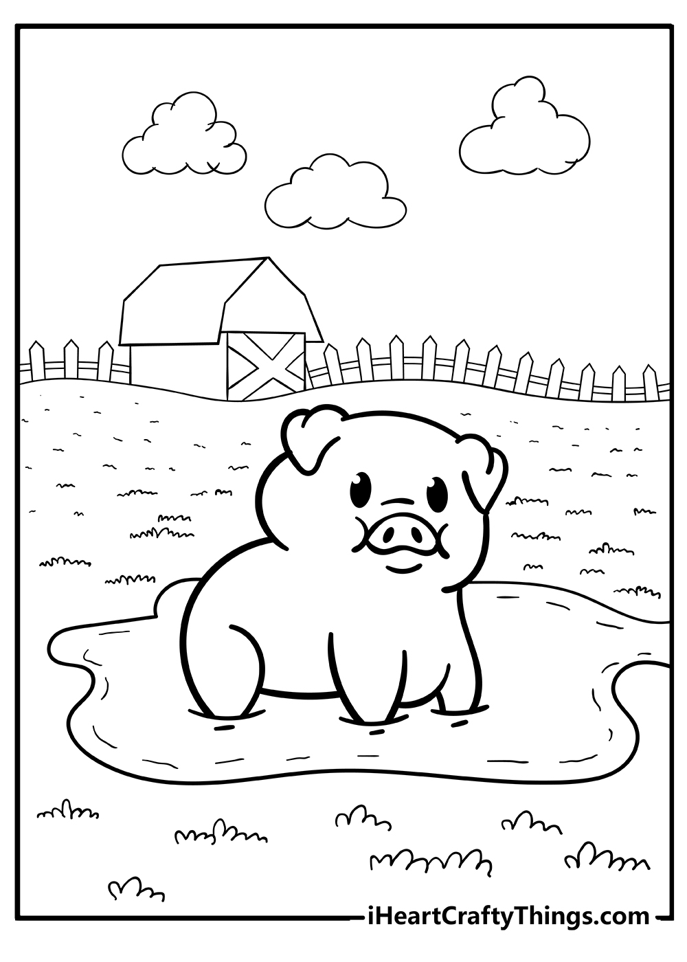 200 Farm Animal Coloring Pages 100 Free Printables 