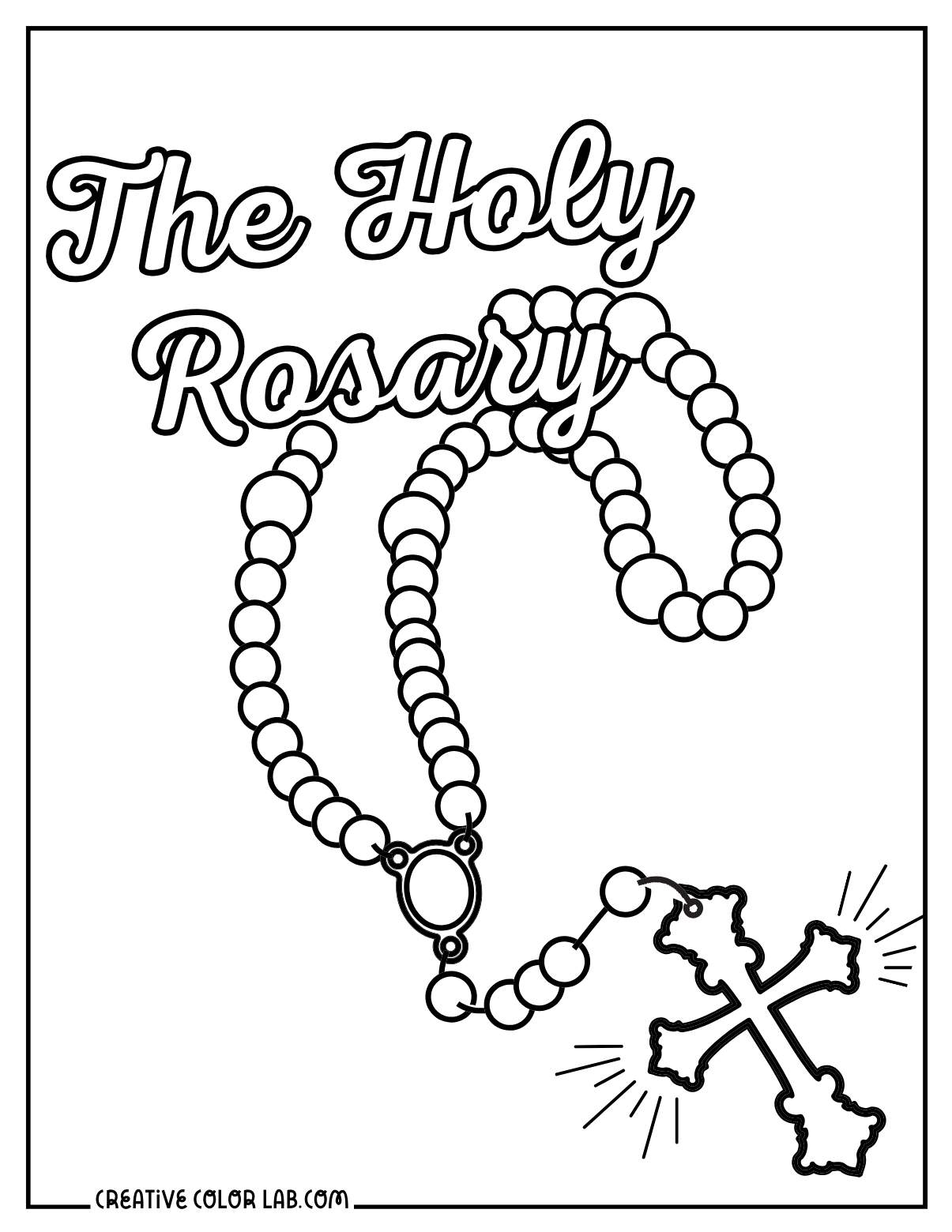 21 Catholic Coloring Page Free PDF Printables
