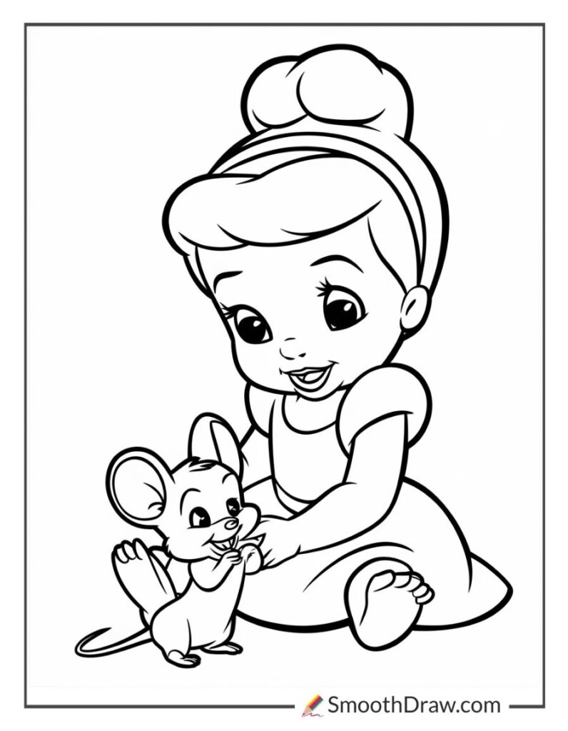 21 Cinderella Coloring Pages Free Printable PDFs 