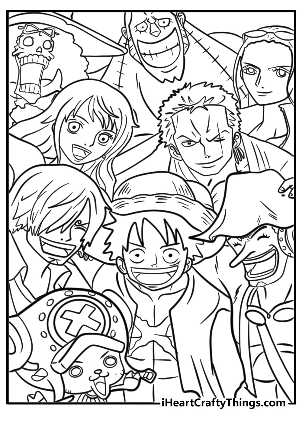 21 New One Piece Coloring Pages 100 Free To Print