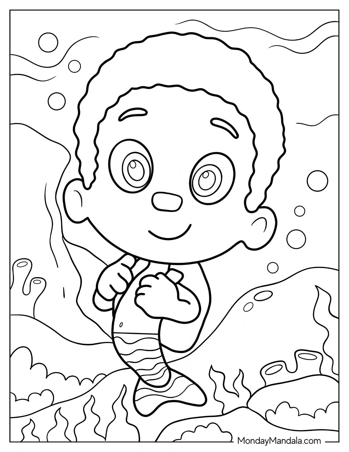 22 Bubble Guppies Coloring Pages Free PDF Printables 