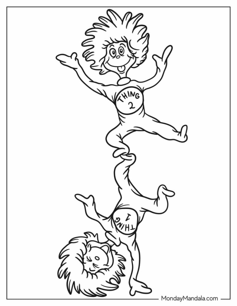 22 Dr Seuss Coloring Pages Free PDF Printables
