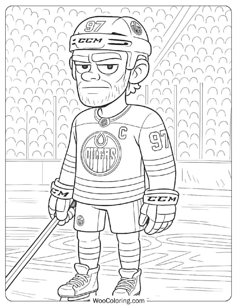 22 NHL Hockey Coloring Pages Free PDF To Print Woo Coloring