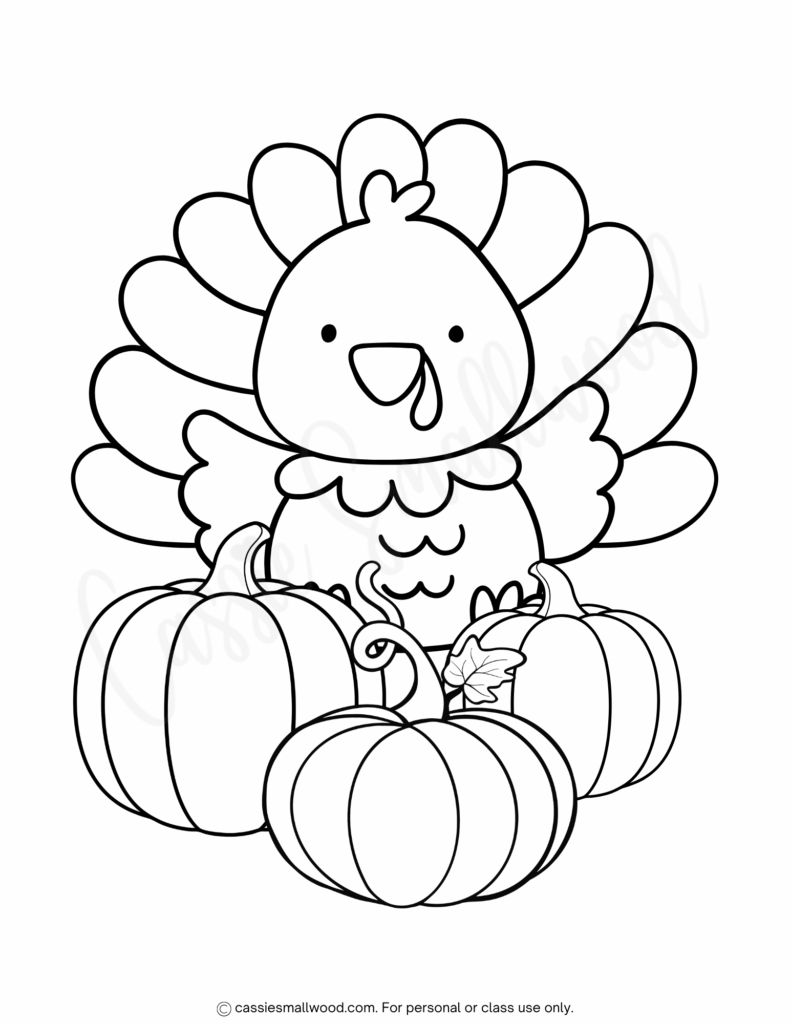 fall coloring pages for preschool