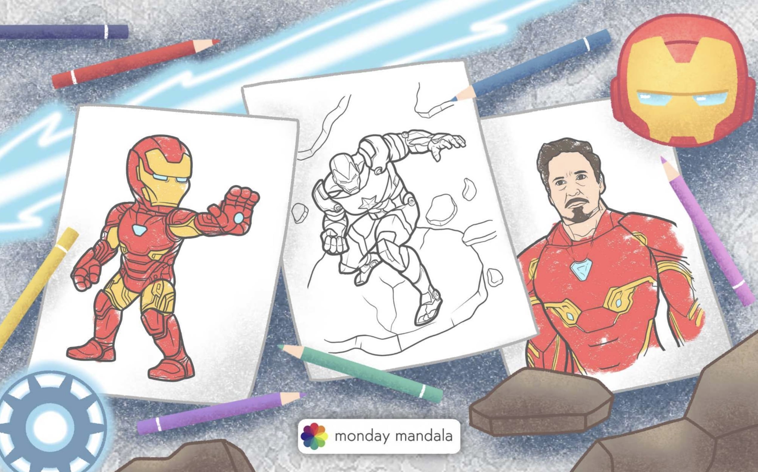 24 Iron Man Coloring Pages Free PDF Printables 