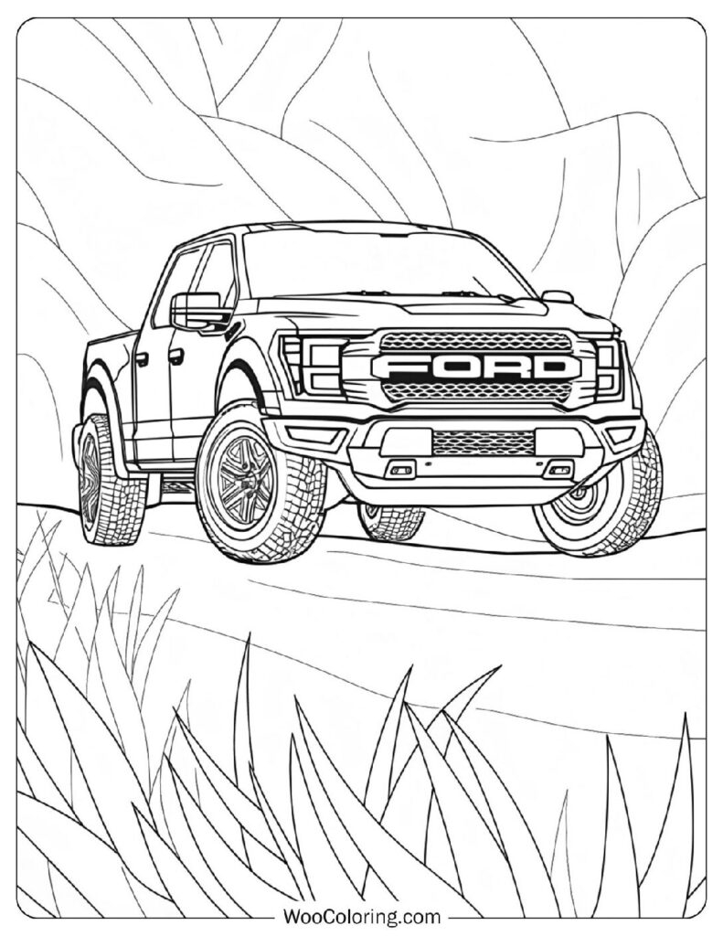 truck coloring pages