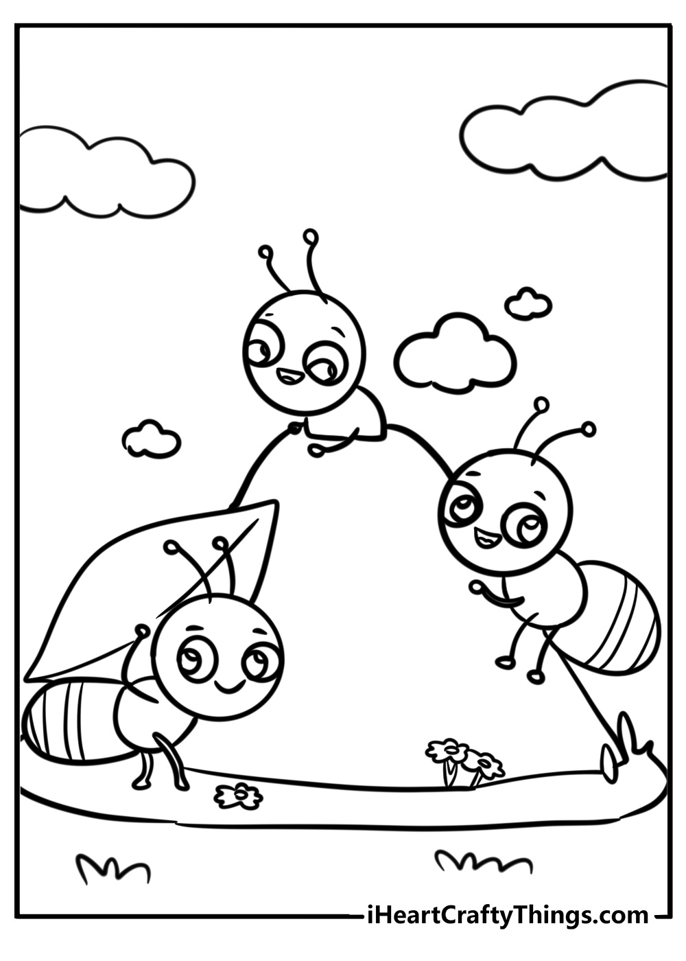 25 Ant Coloring Pages 100 Free To Print 