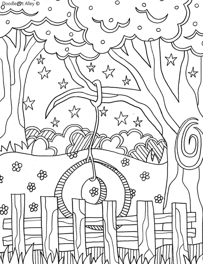 25 Beautifully Illustarted Free Summer Coloring Pages For Kids 25 Beautifully Illustarted Free Summer Coloring Pages For Kids