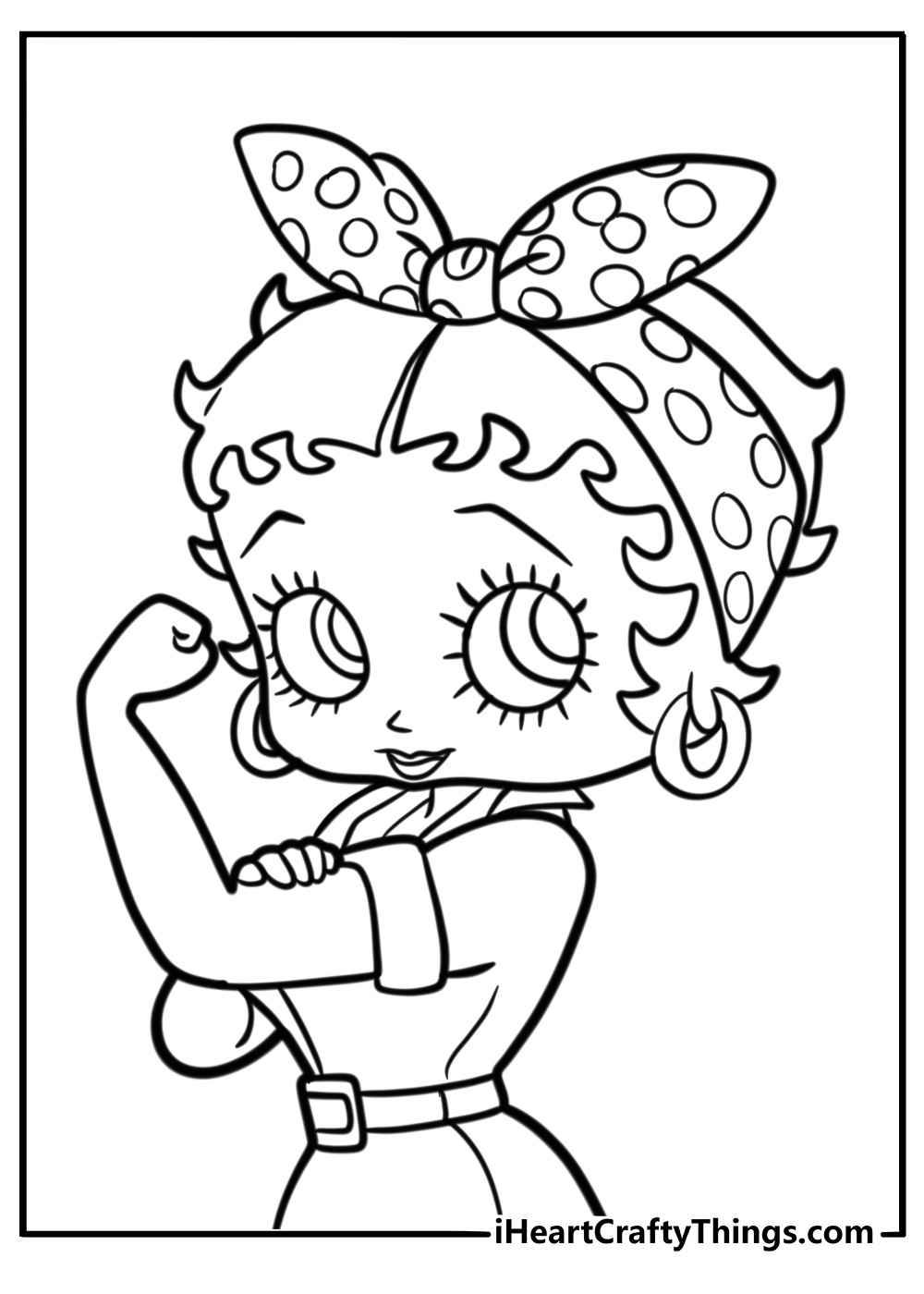 25 Betty Boop Coloring Pages 100 Free To Print 