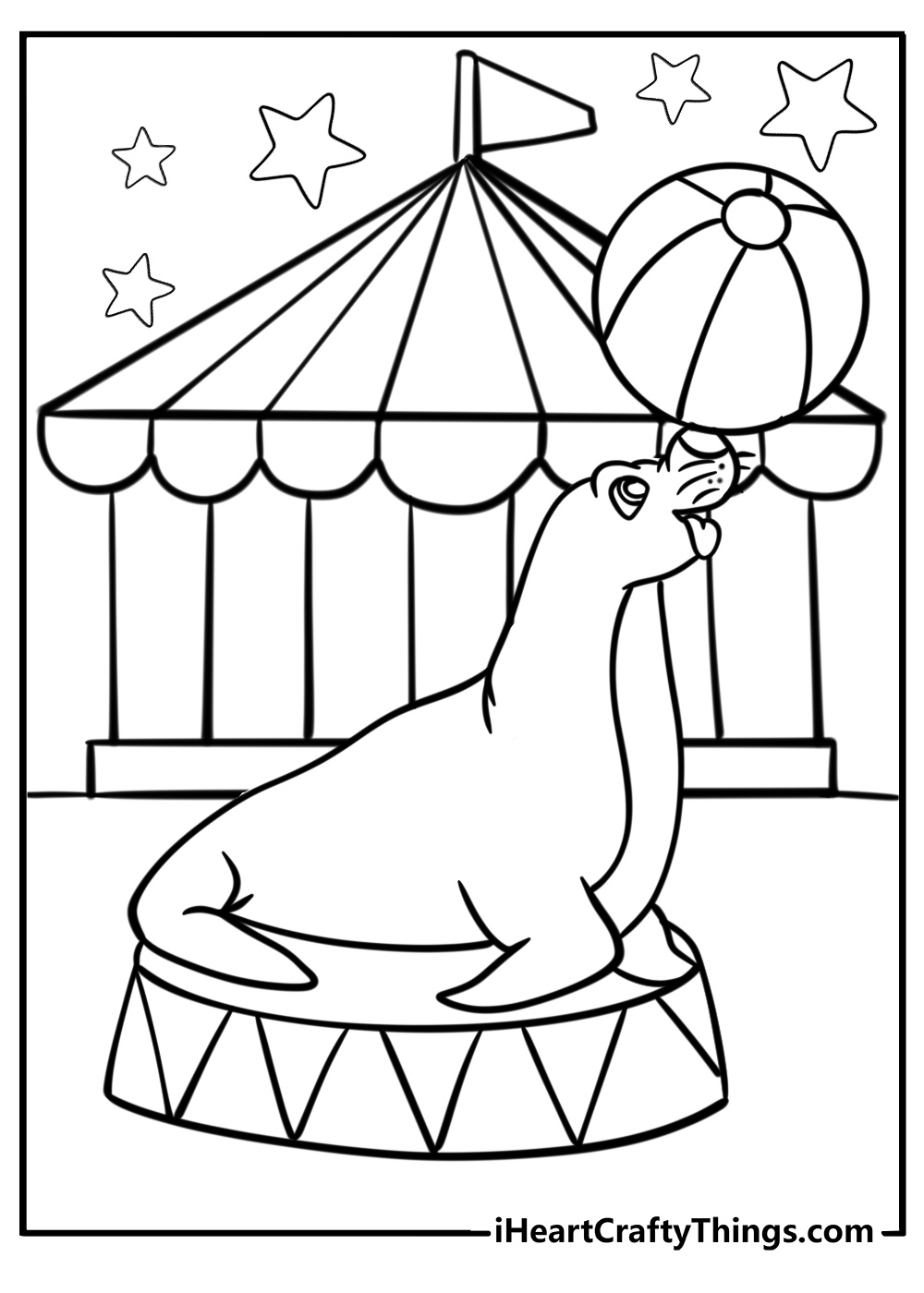 25 Circus Coloring Pages 100 Free Printables 