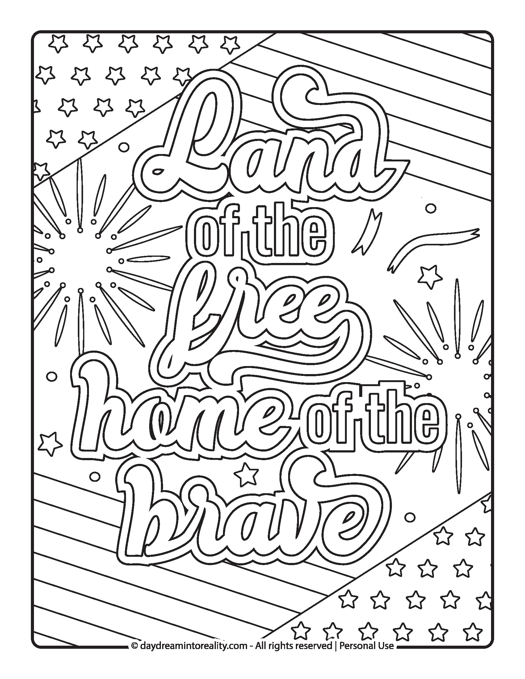 25 Free Memorial Day Coloring Pages Printable PDFs Daydream Into Reality