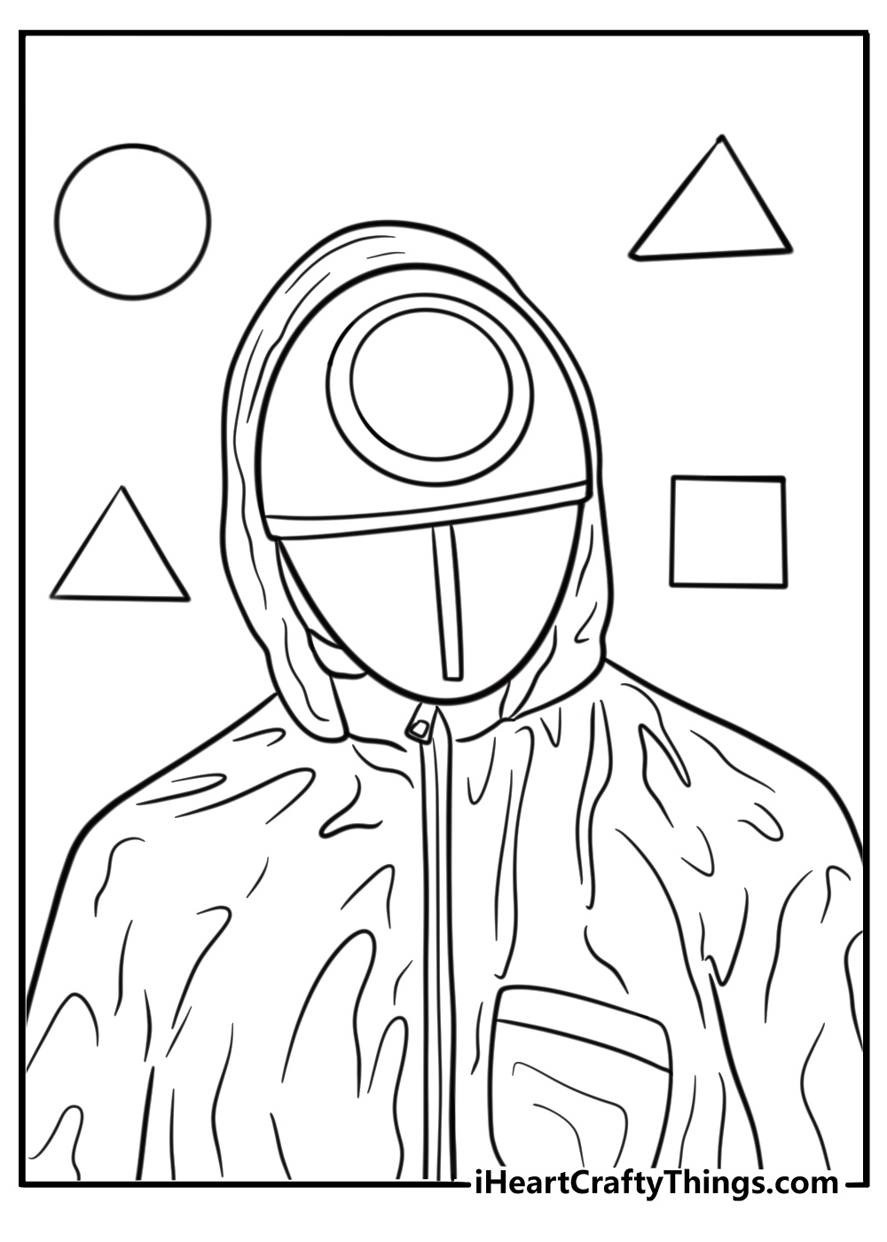 squid game coloring pages