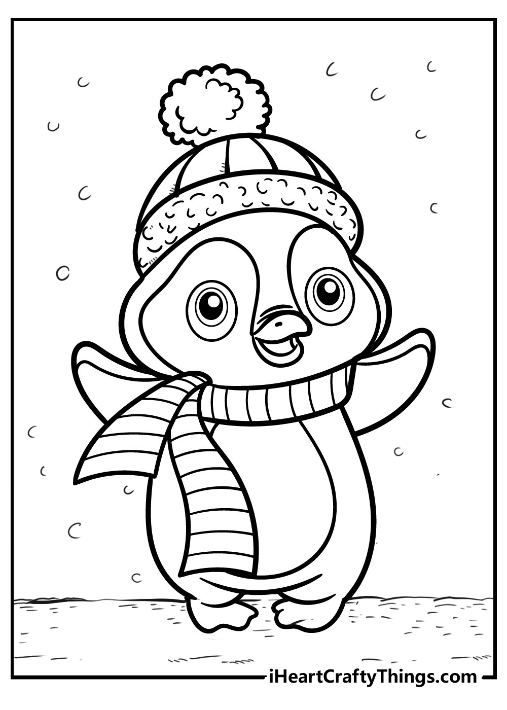25 Penguin Coloring Pages 100 Free Printables