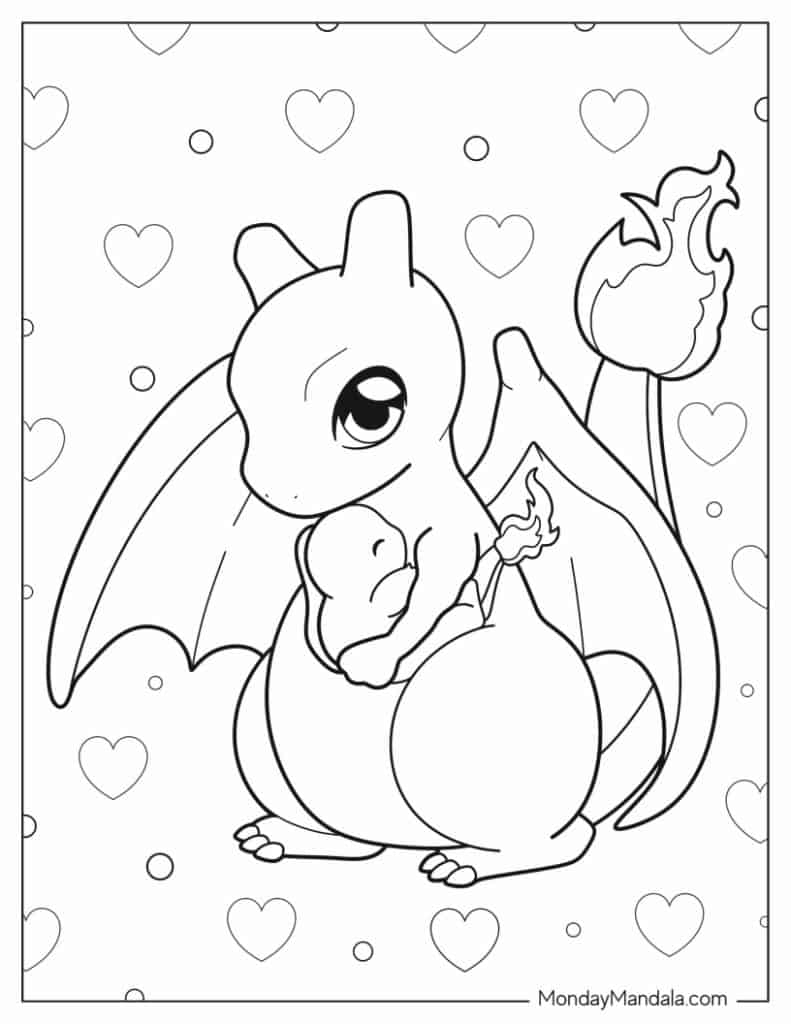 charizard coloring pages
