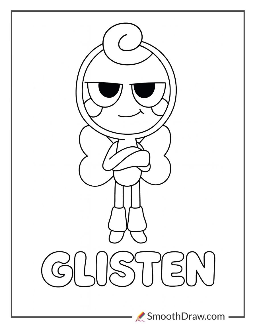 26 Dandy s World Coloring Pages Smooth Draw