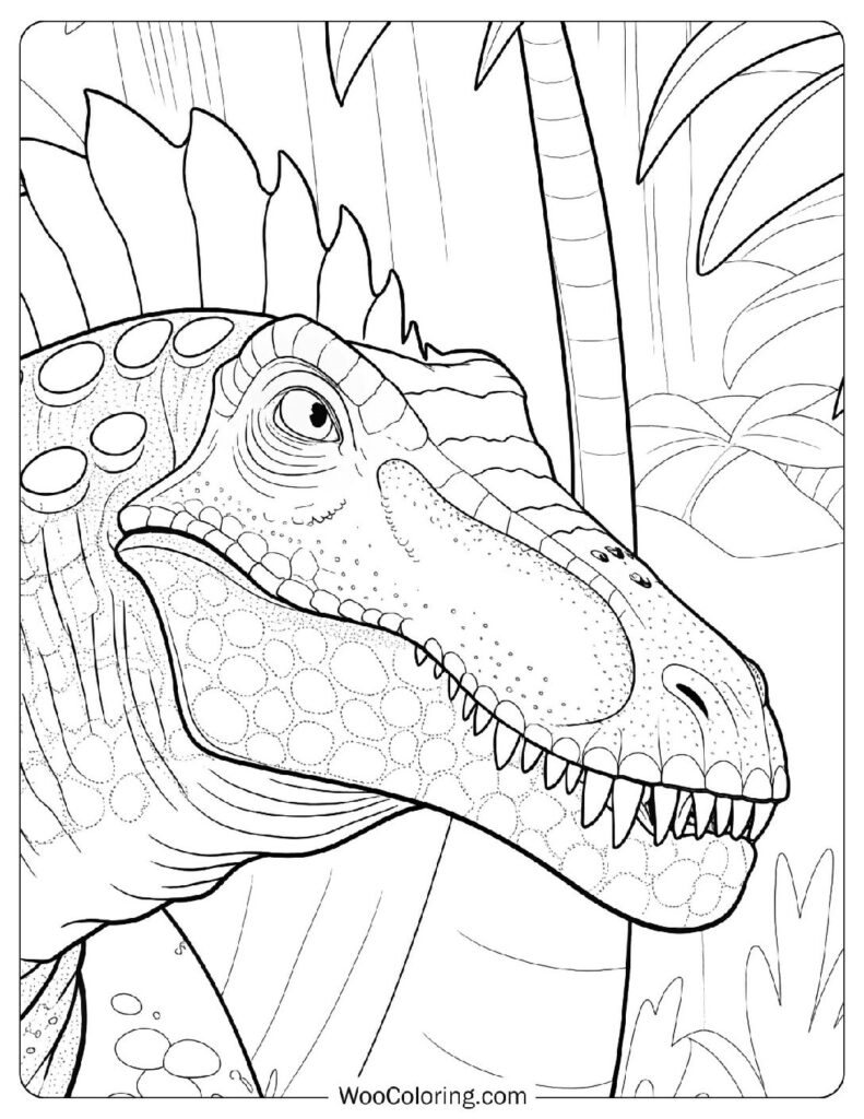 26 Spinosaurus Coloring Pages Free PDF To Print Woo Coloring