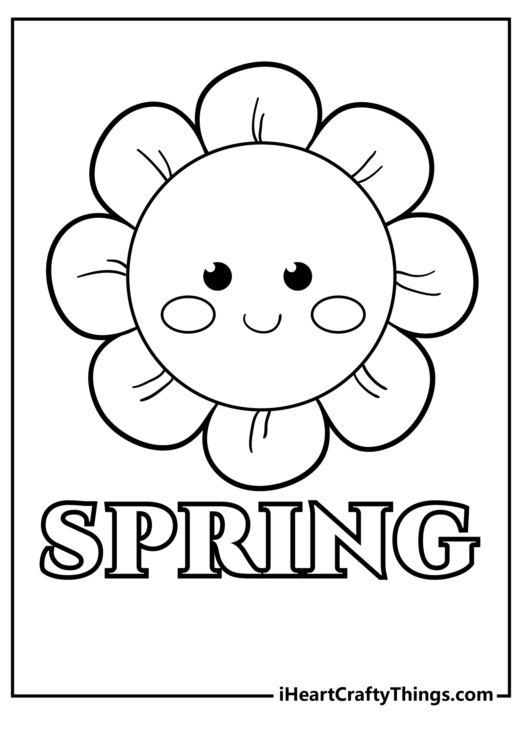 27 Spring Coloring Pages 2026 100 Free Printables 
