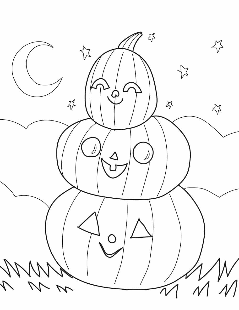 3 Free Printable Fall Coloring Pages For Kids
