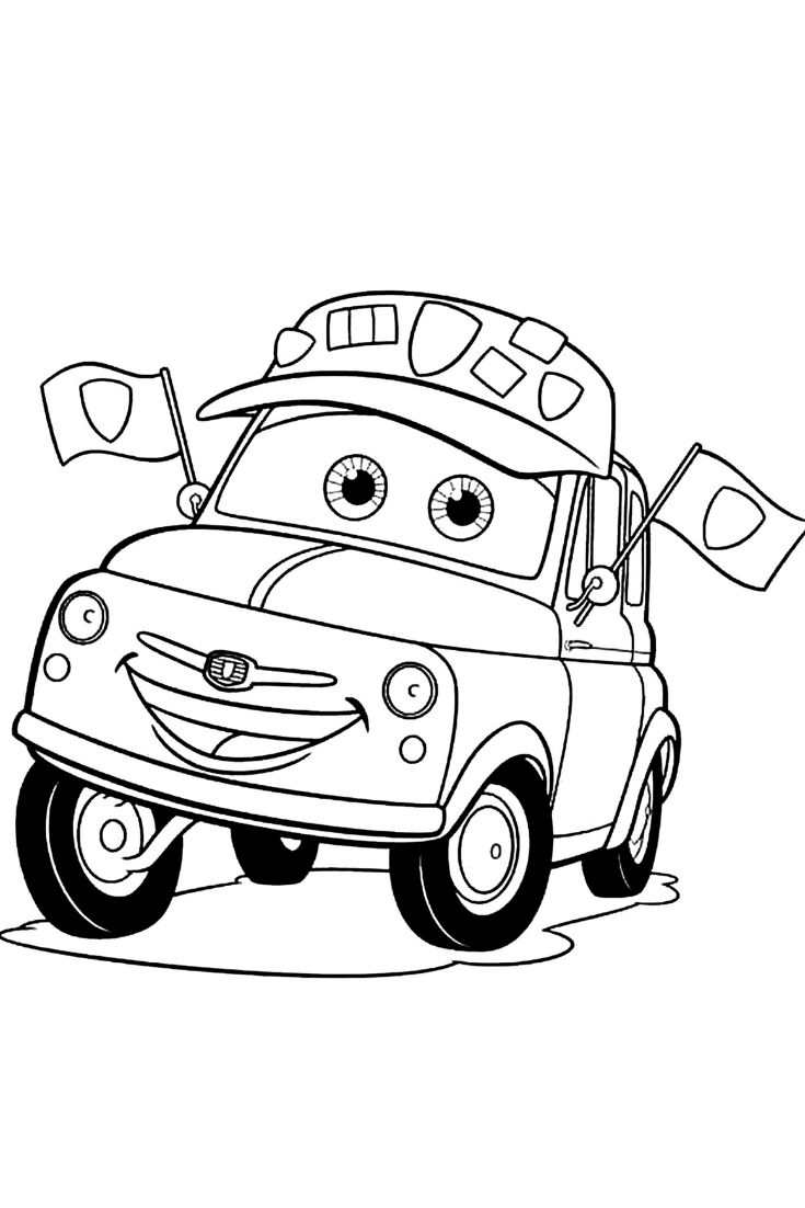 30 Car Coloring Pages For Kids
