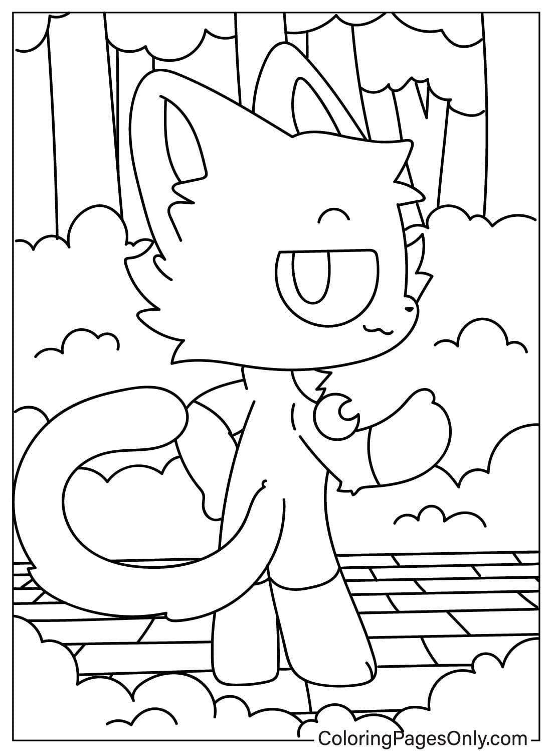 30 CatNap Coloring Pages Free Printable PDF Online Coloring