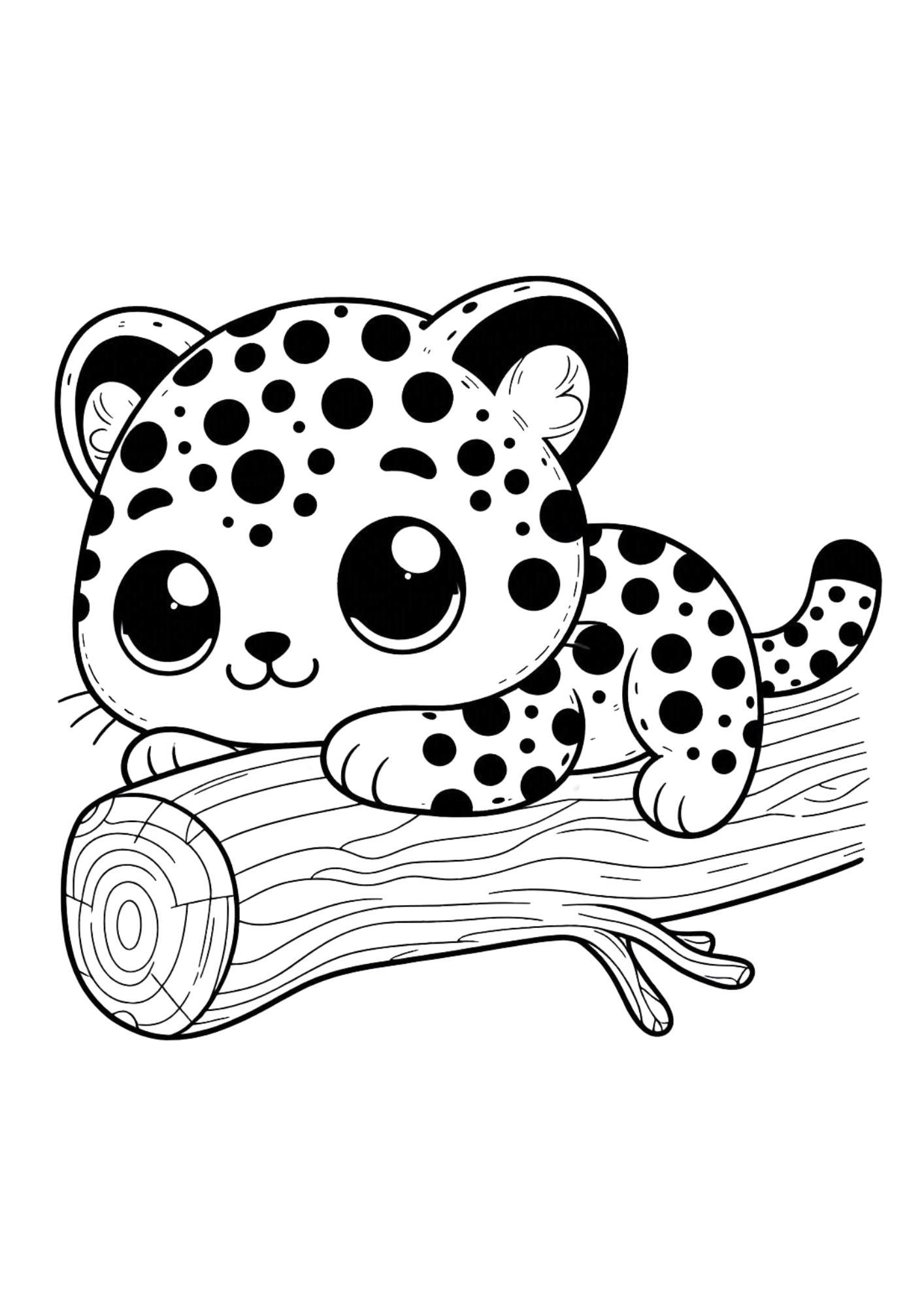 30 Kawaii Safari Animals Coloring Pages For Toddlers Kawaii Safari Animals Coloring Pages Easy And Cute Designs For Young Kids Etsy