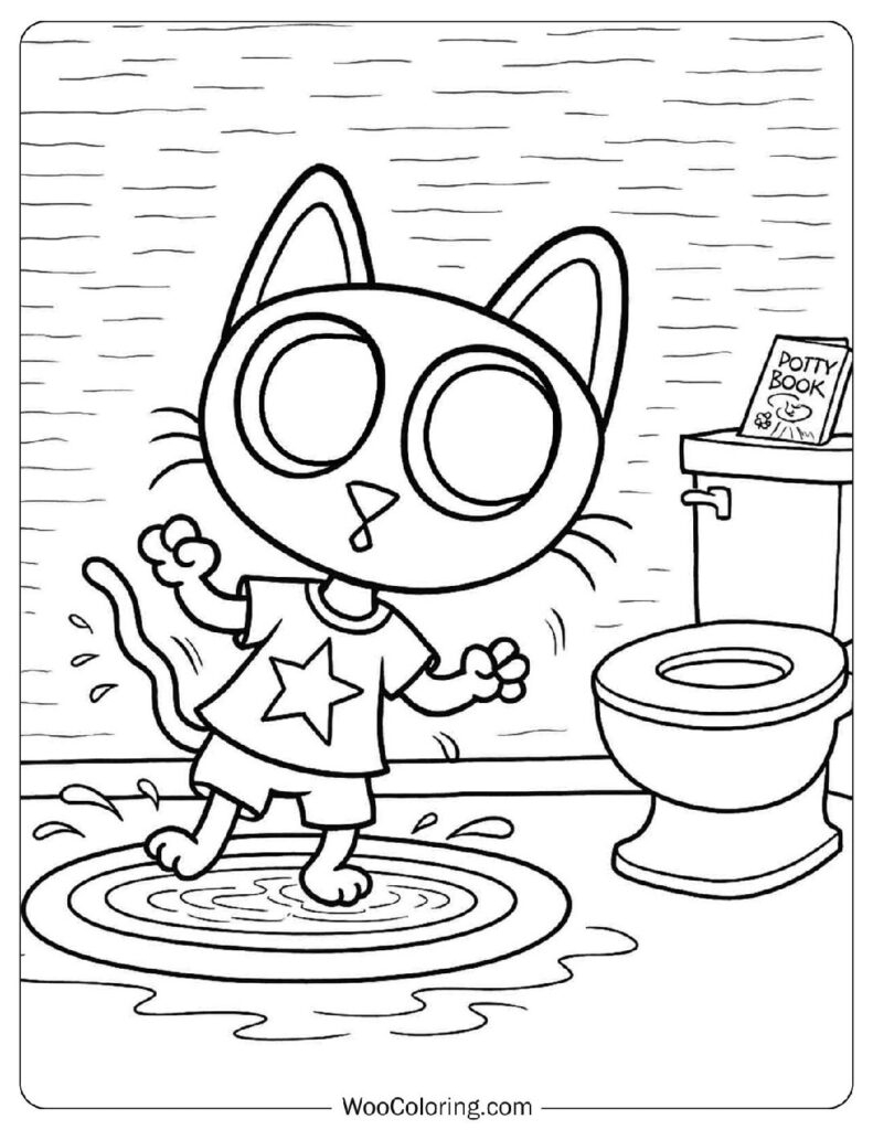 30 Pete The Cat Coloring Pages Free PDF To Print Woo Coloring