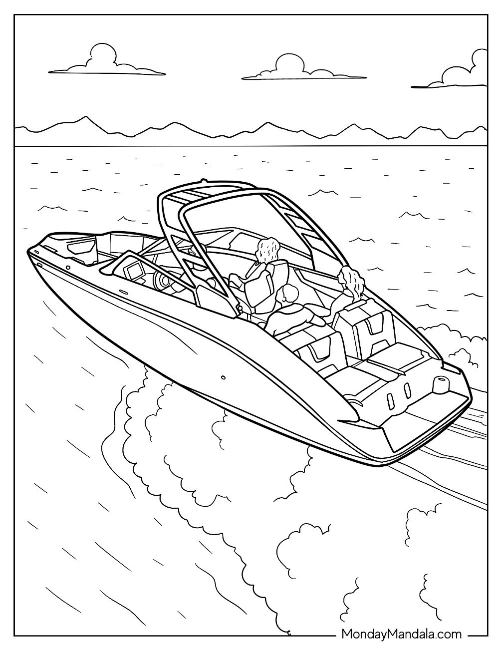 32 Boat Ship Coloring Pages Free PDF Printables 
