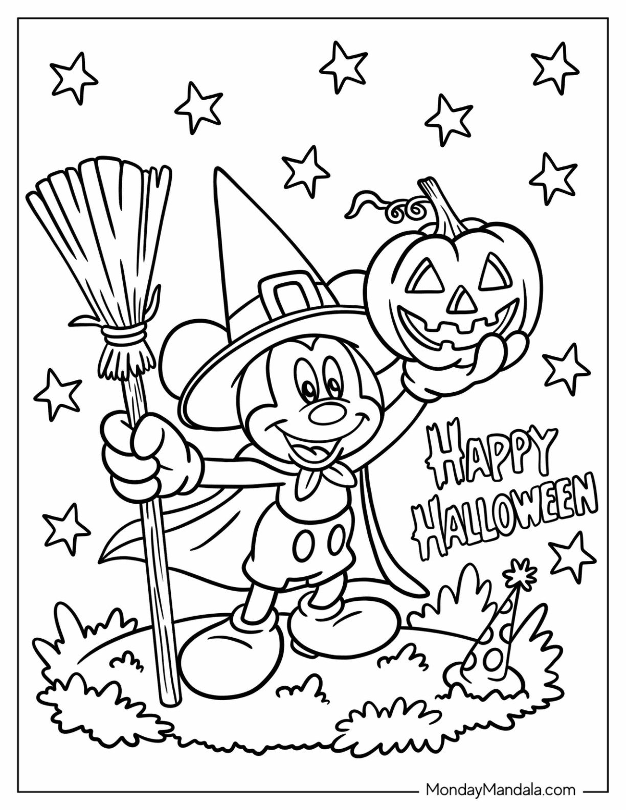halloween coloring pages for preschool